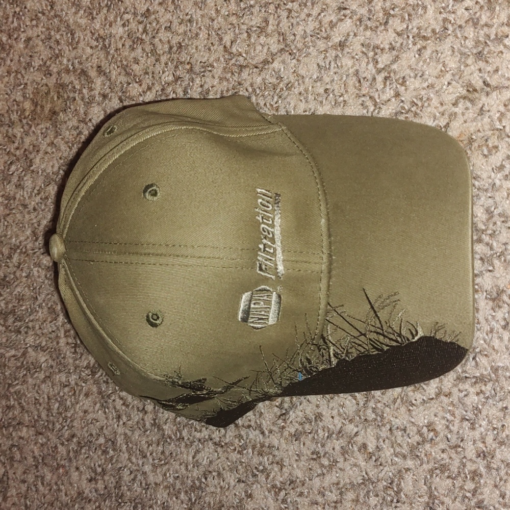 NAPA Filtration Dri-Duck Embroidered Graphic Snap-on Hat Green Black